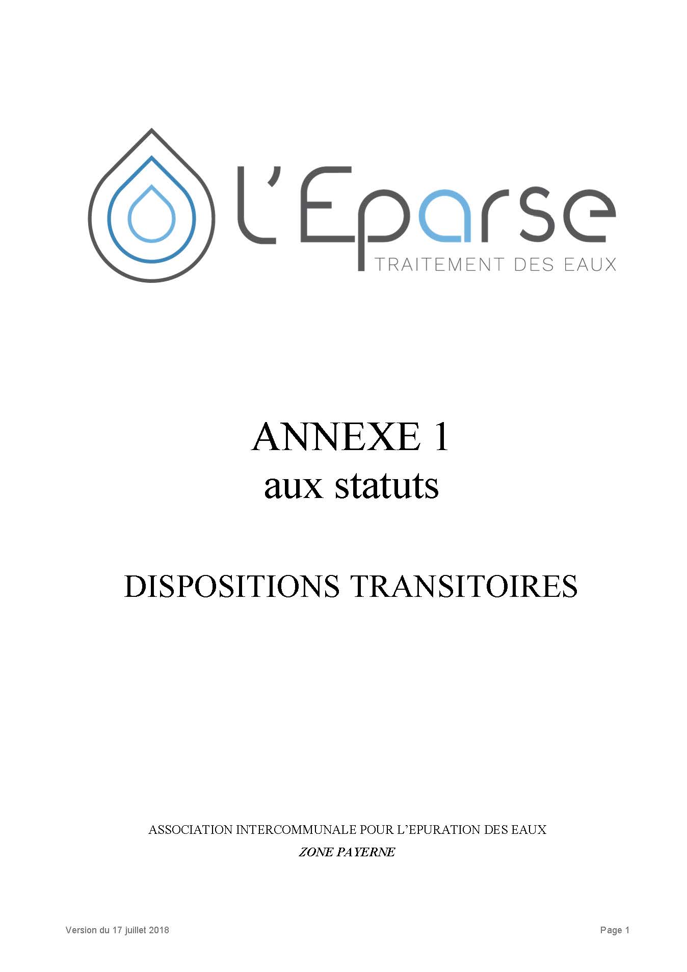 Annexe 1
